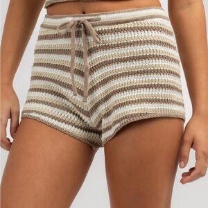 Mooloola Sundae Crochet shorts, City Beach shorts Size 6